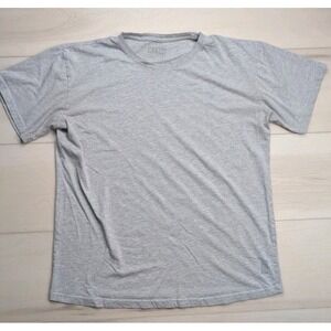 KITH Basic Heather Gray Short Sleeve T Shirt Mens XL